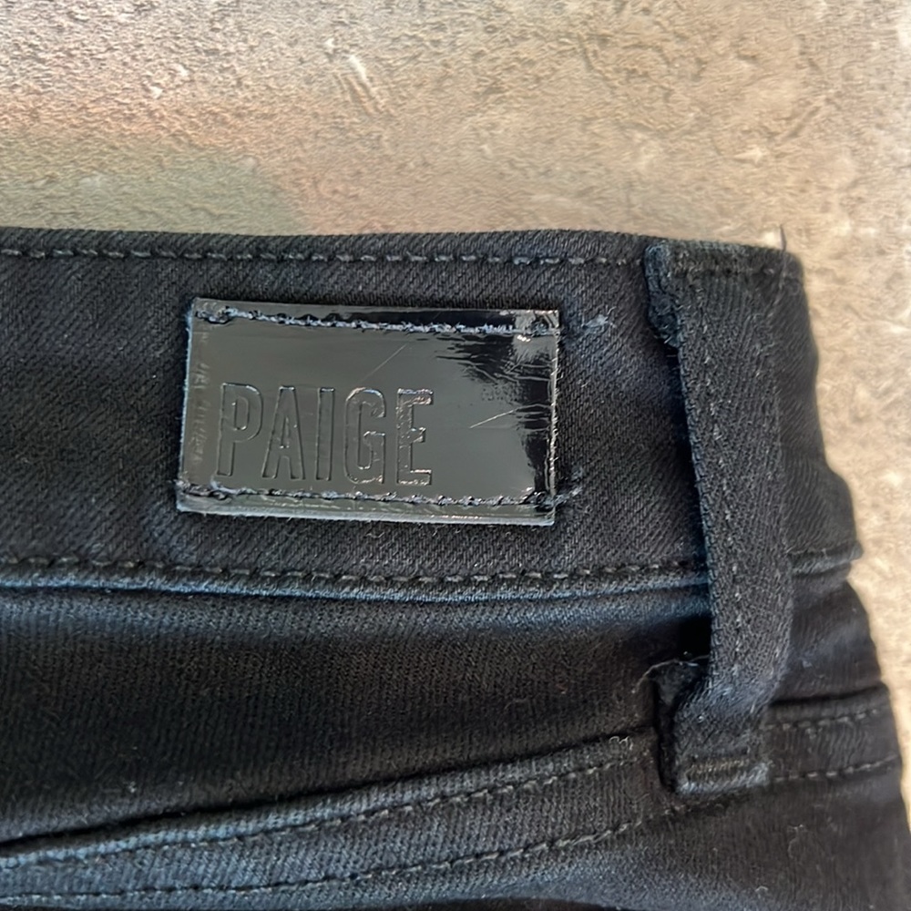 Paige Hoxton Ankle Black Jeans 32 - Picture 7 of 9